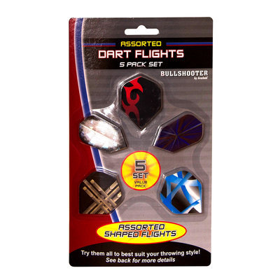 Dart Mart, Inc. Bullshooter 5 Pack Flights