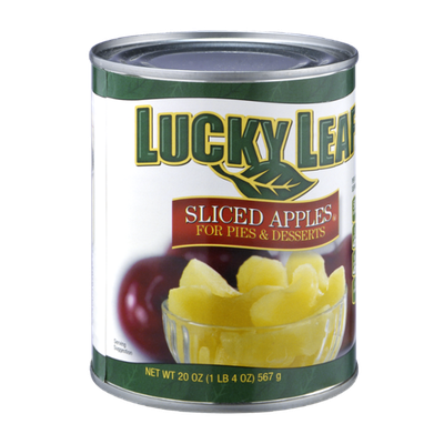 Lucky Leaf Sliced Apples For Pies & Desserts