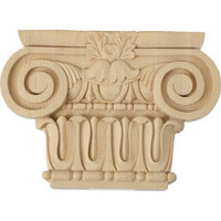 Ekena Millwork Entry Door Casing Accents CAP10X02X07BRCH
