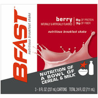 BFast Berry Nutritious Breakfast Shakes