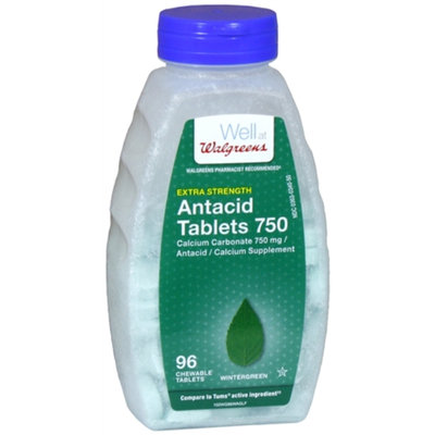 Walgreens Antacid Chewable Tablets Extra