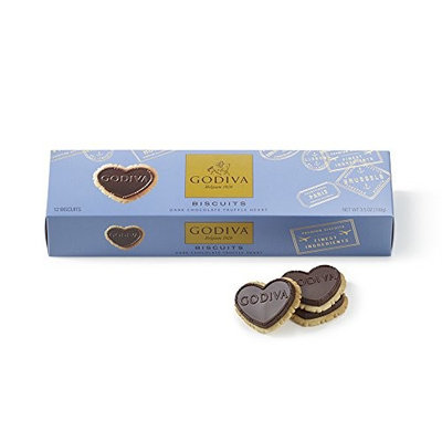 GODIVA Chocolatier Dark Chocolate Biscuit Gift Pack