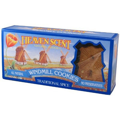 Heaven Scent Windmill Cookies, Traditional Spice, 6-Ounce Boxes (Pack of 6)