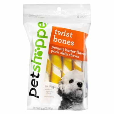 Pet Shoppe Peanut Butter Twist Bones