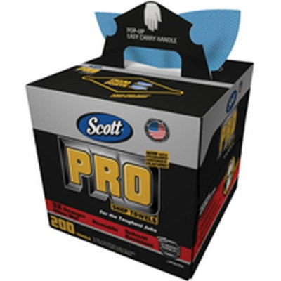 Kimberly-clark Scott Pro Shoptowels -Blue - Pack of 4