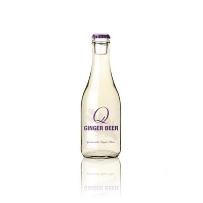 Q Drinks SODA, GINGER BEER, GLASS, (Pack of 6)