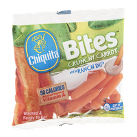 Chiquita Bites Crunchy Carrot with Ranch Dip