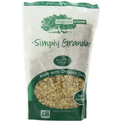 Chappaqua Crunch Granola Chappaqua Crunch Simply Granola, 13-Ounce Pouches (Pack of 6)