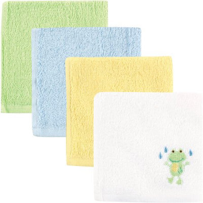 Babyvision Inc. Luvable Friends Super Soft Washcloths, 4 Pack