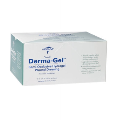 Medline Derma-Gel Semi-Occlusive Hydrogel Wound Dressing