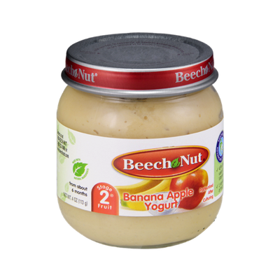 Beech-Nut® Stage 2 Banana Apple Yogurt