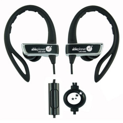 Able Planet True Fidelity Sport Earphones with Microphone (SP260) -