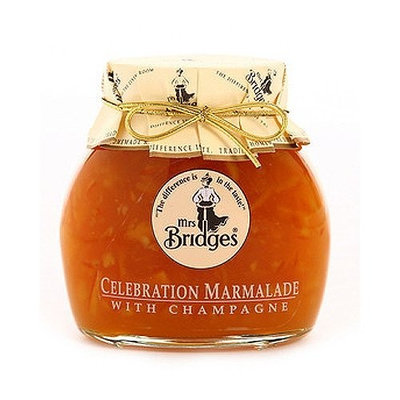 Mrs Bridges Mrs. Bridges Celebration Marmalade with Champagne, 12-Ounce Jars (Pack of 4)