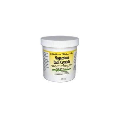 Health And Wisdom MAGNESIUM BATH CRYSTALS 3/4# UP TO 8 BATHS