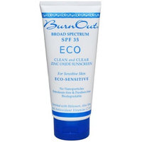 BurnOut Eco-sensitive Zinc Oxide Sunscreen SPF 35 (3 oz)