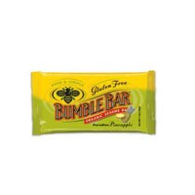 BumbleBar Bumble Bar Organic Seasame Energy Bar Gluten Free Paradise Pineapple, Paradise Pineapple 1.4 OZ(case of 12) (Pack of 2)
