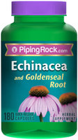 Piping Rock Echinacea & Goldenseal Root 180 Capsules
