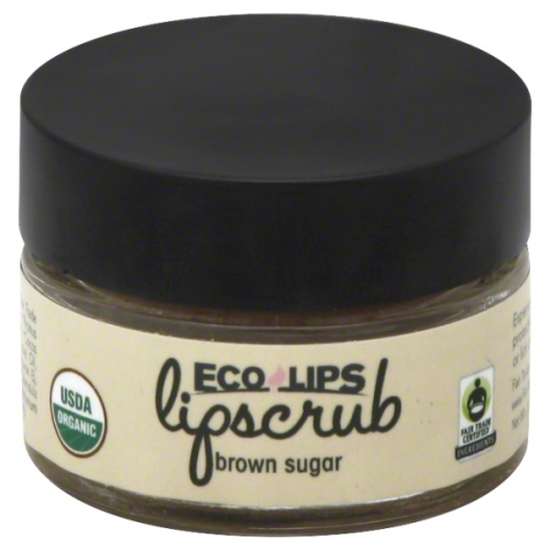 Eco Lips - Organic Lip Scrub Brown Sugar - 0.5 oz.