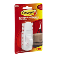 Command Damage-Free Hanging Utility Hook