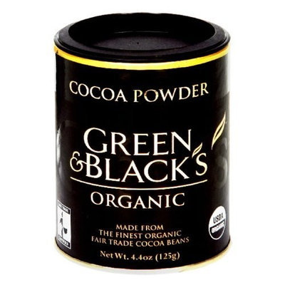 Green and Black Powder, Cocoa, Organic, 4.4-Ounce (Pack of 4)