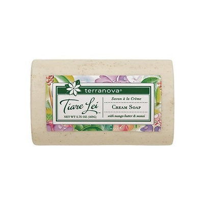 Terra Nova Terranova Tiare Lei Cream Soap with Mango Butter & Monoi 5.75 OZ Bar
