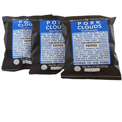 Bacon's Heir Pork Clouds - Malabar Black Pepper (3 Bags)