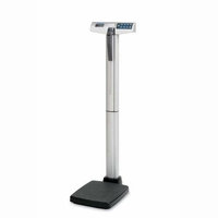 HEALTH-O-METER 500KL Physician Digital Scale 1in LCD 14-3/4inx21inx53-5/8in Silver