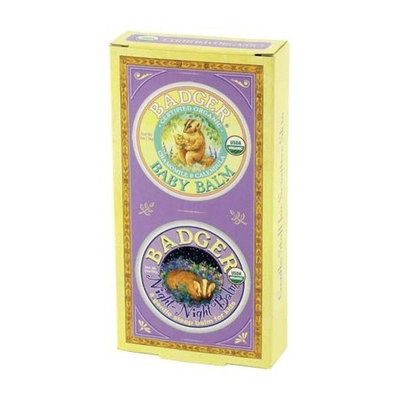 BADGER® Duet Baby Night Balm