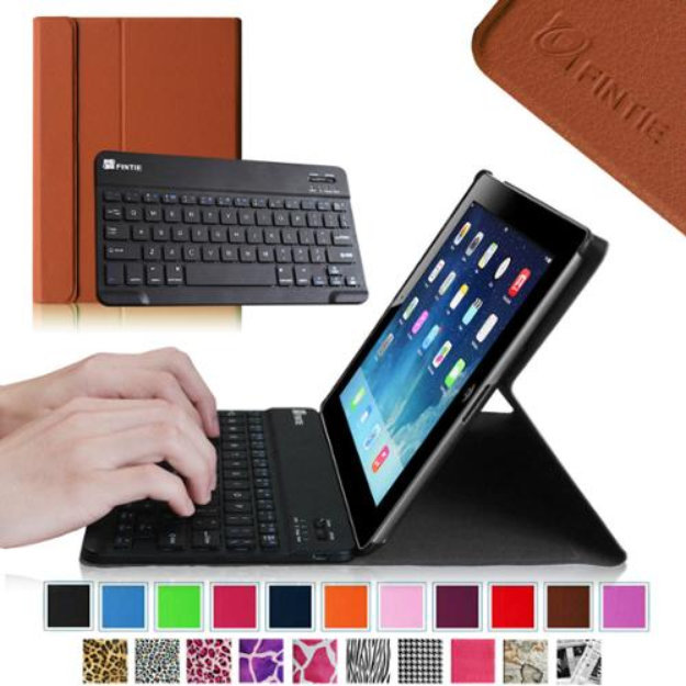 Fintie Wireless Bluetooth Keyboard Case for Apple iPad 4th Generation