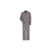 Bulwark 54 Men's Grey Long Sleeve Coveralls CLD4GY RG 54-1