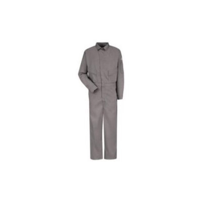 Bulwark 54 Men's Grey Long Sleeve Coveralls CLD4GY RG 54-1
