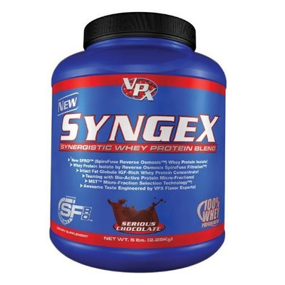 VPX Syngex Synergistic Whey Protein Cookies and Cream, 5-Pound
