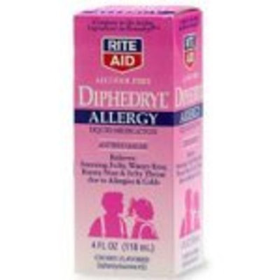Rite Aid Brand Rite Aid Allergy Medication, Children's, Cherry Flavor, 4 oz
