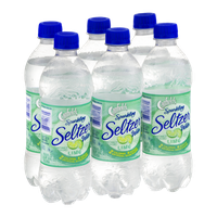 Canfield's Sparkling Seltzer Water Lime - 6 CT