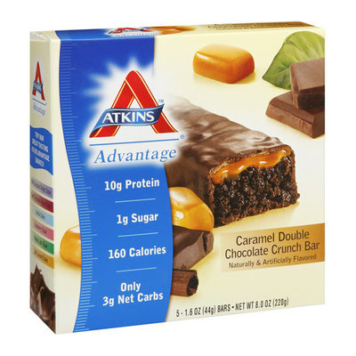 Atkins Advantage Caramel Double Chocolate Crunch Bar