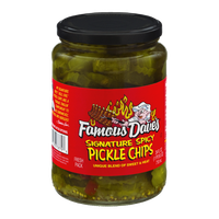 Famous Dave's Pickle Chips Signature Spicy
