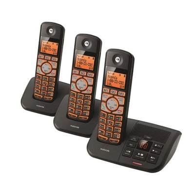 MOTOROLA K703B DECT 6.0 Cordless Phone System with Caller ID Answering System