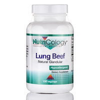 NutriCology Beef Lung Natural Glandular - 100 Vegicaps