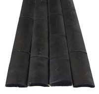 Backyard X-scapes, Llc Backyard X-Scapes Bamboo Slats Black 1.75