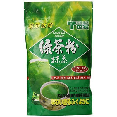 Adhealthyway Tradition Pure Green Tea Powder, Matcha Tea Powder, Product of Taiwan, 8.8 Oz