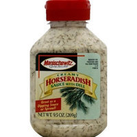 Manischewitz Horseradish with Dill Sauce 9.5 oz. (Pack of 9)