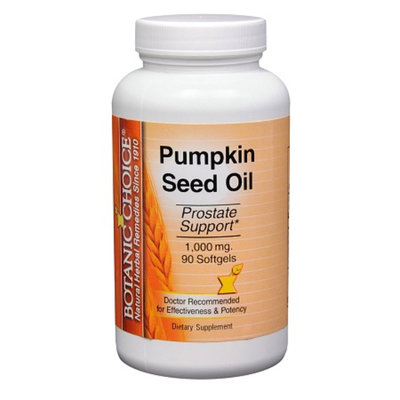 Botanic Choice Pumpkin Seed Oil 1000 mg Dietary Supplement Softgels