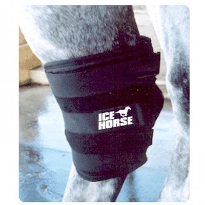 Ice Horse Hock Wrap, 3 Lb Black