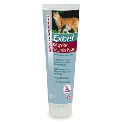 8In1 Pet Products Excel Kittyvite Daily Vitamin Supplement, 2.5-Ounce