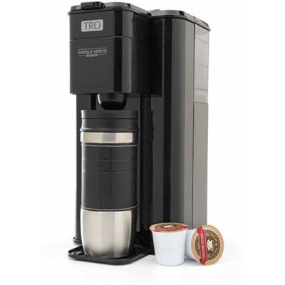 TRU Tru Single Serve K Cup, Black