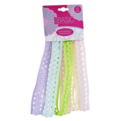 Just Basic Headwraps - 6 CT