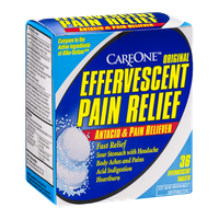 CareOne Effervescent Pain Relief Antacid & Pain Reliever - 36 CT