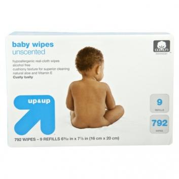 up & up baby wipes