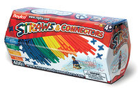 Roylco Inc. R-60880 Straws & Connectors 400 Pieces