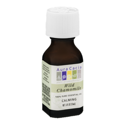 Aura Cacia Pure Aromatherapy 100% Pure Essential Oil Wild Chamomile